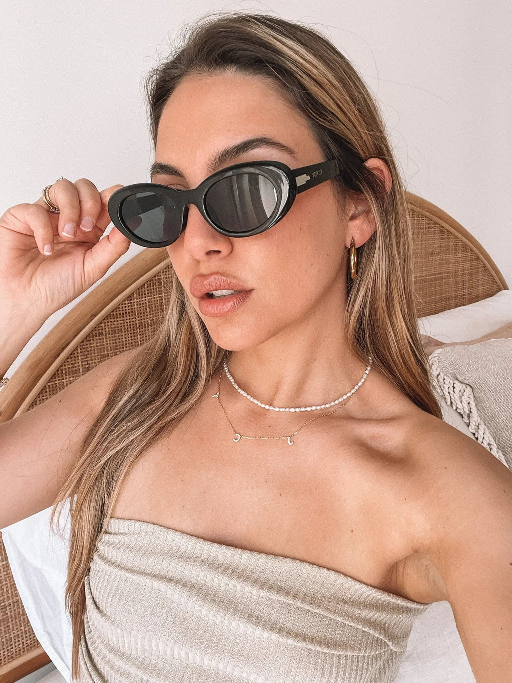 Margot Black Sunglasses | Women's Classic Black Sunglasses