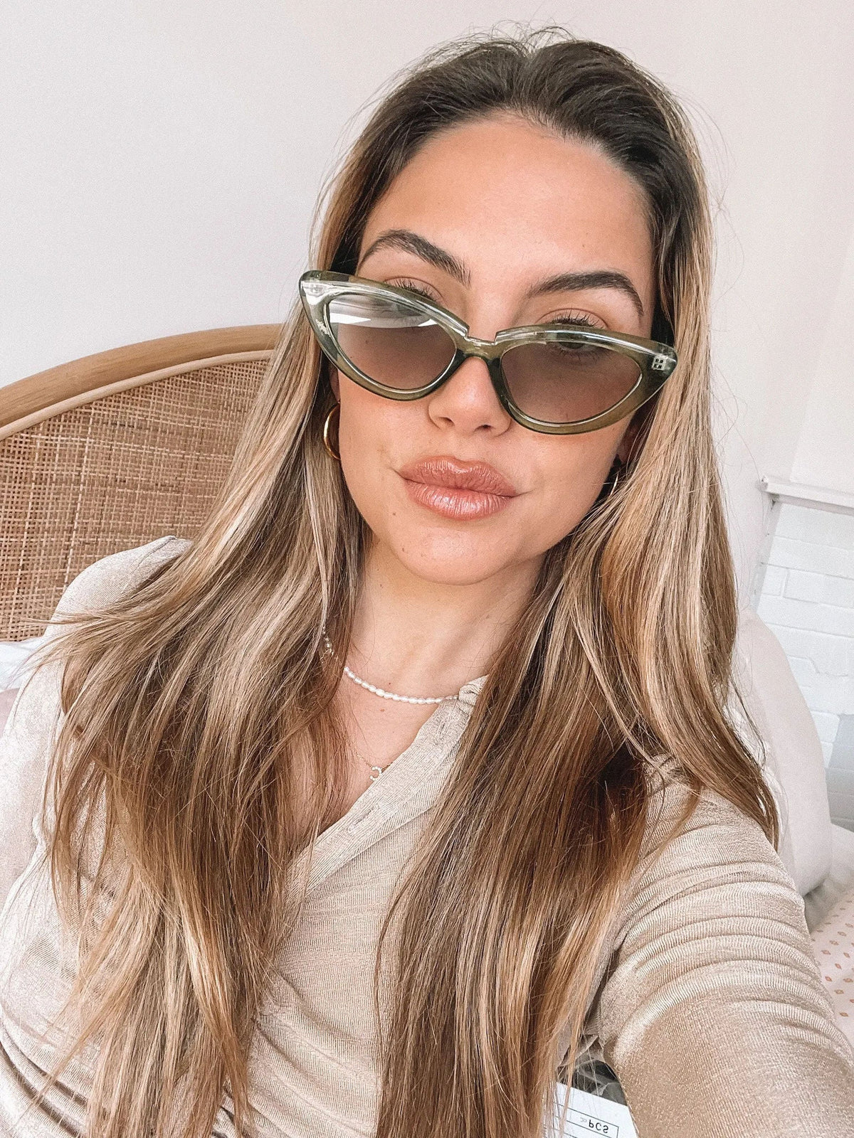 Finlay Green Sunglasses | Women's Coloured Frame Sunglasses