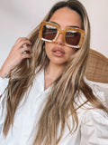 Spring Tan Sunglasses | Women's Neutral Frame Sunglasses