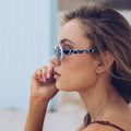 Aspen Print Sunglasses | Women's Monochrome Print Sunglasses