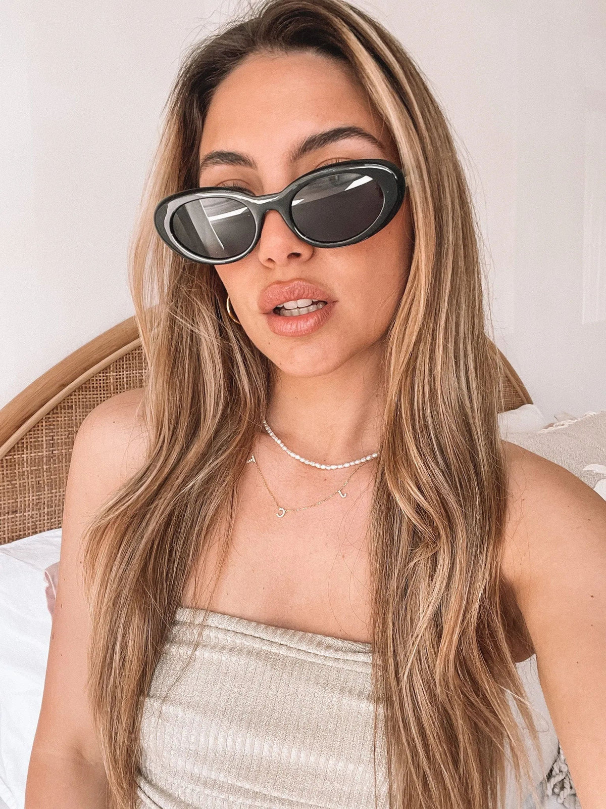 Margot Black Sunglasses | Women's Classic Black Sunglasses