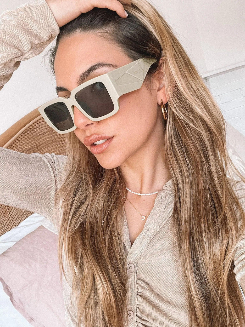 Freya Green Sunglasses | Women's Coloured Frame Sunglasses