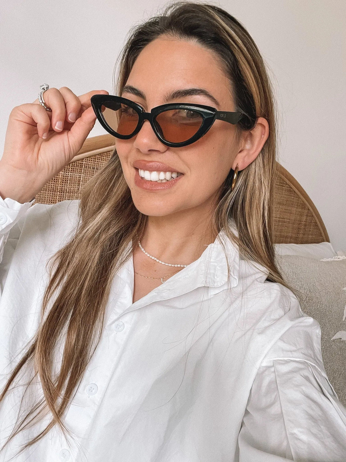 Finlay Blush Sunglasses | Women's Coloured Frame Sunglasses
