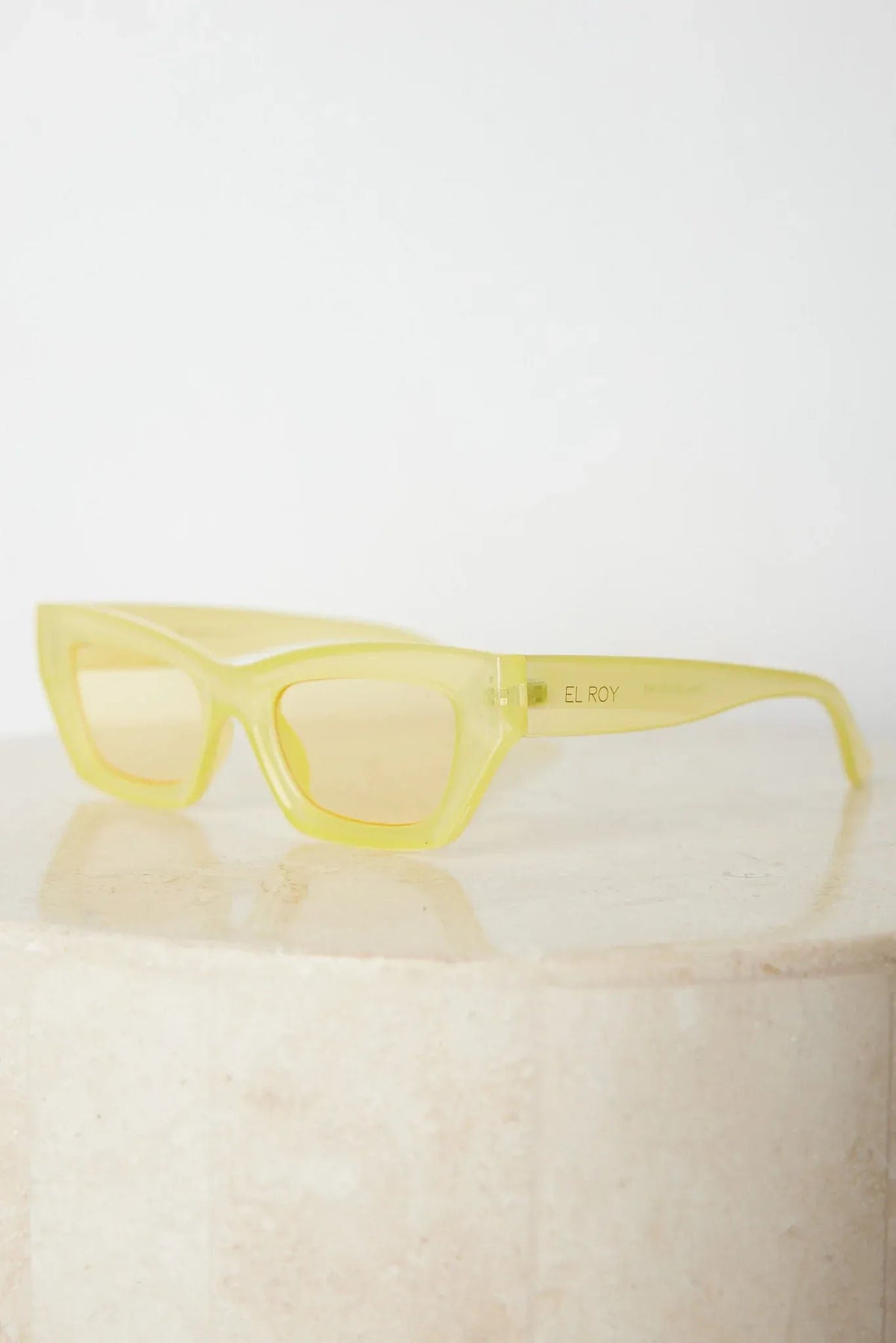 Ocean Yellow Sunglasses | Women's Coloured Frame Sunglasses