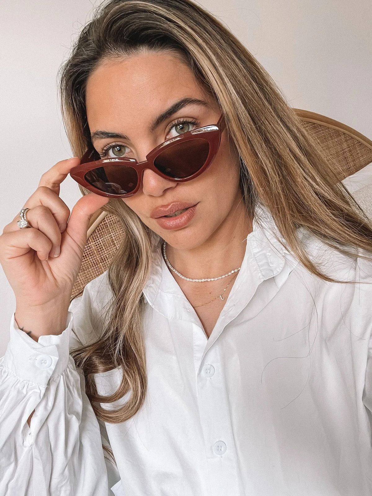 Finlay Maroon Sunglasses | Women's Coloured Frame Sunglasses