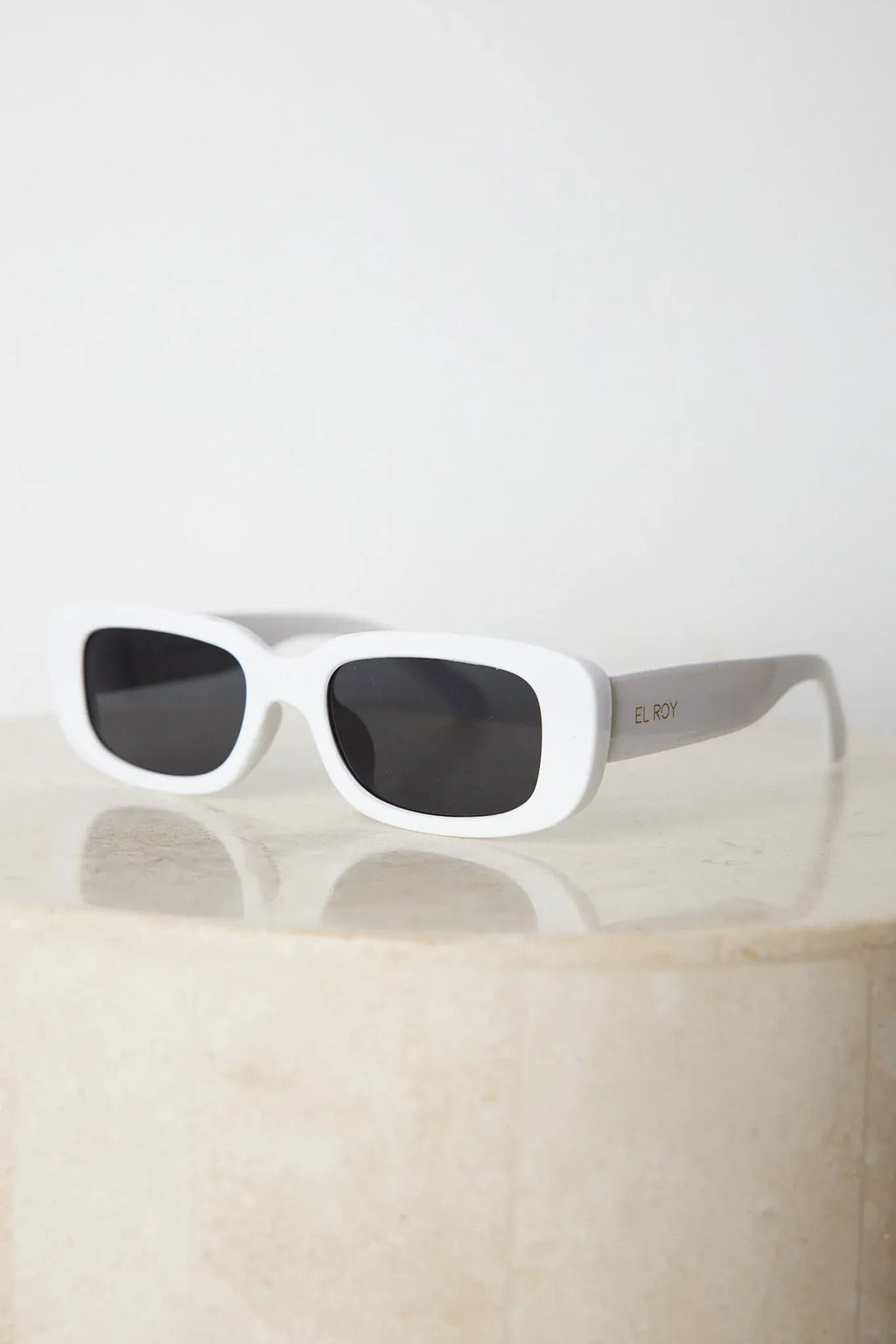 Thea White Sunglasses | Women's White Frame Sunglasses