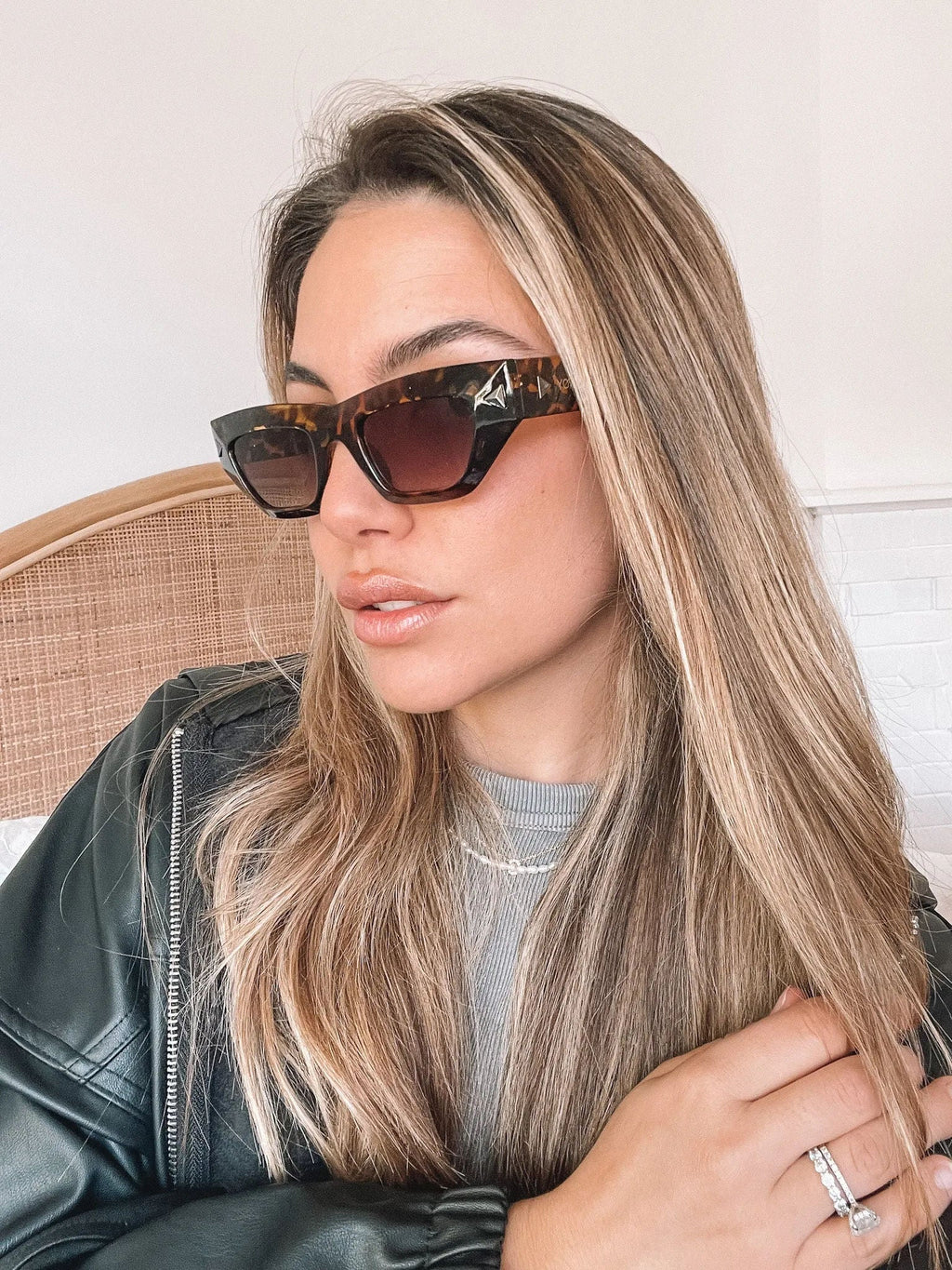 Millie Dark Tortoise Sunglasses | Women's Round Tortoiseshell Sunglasses