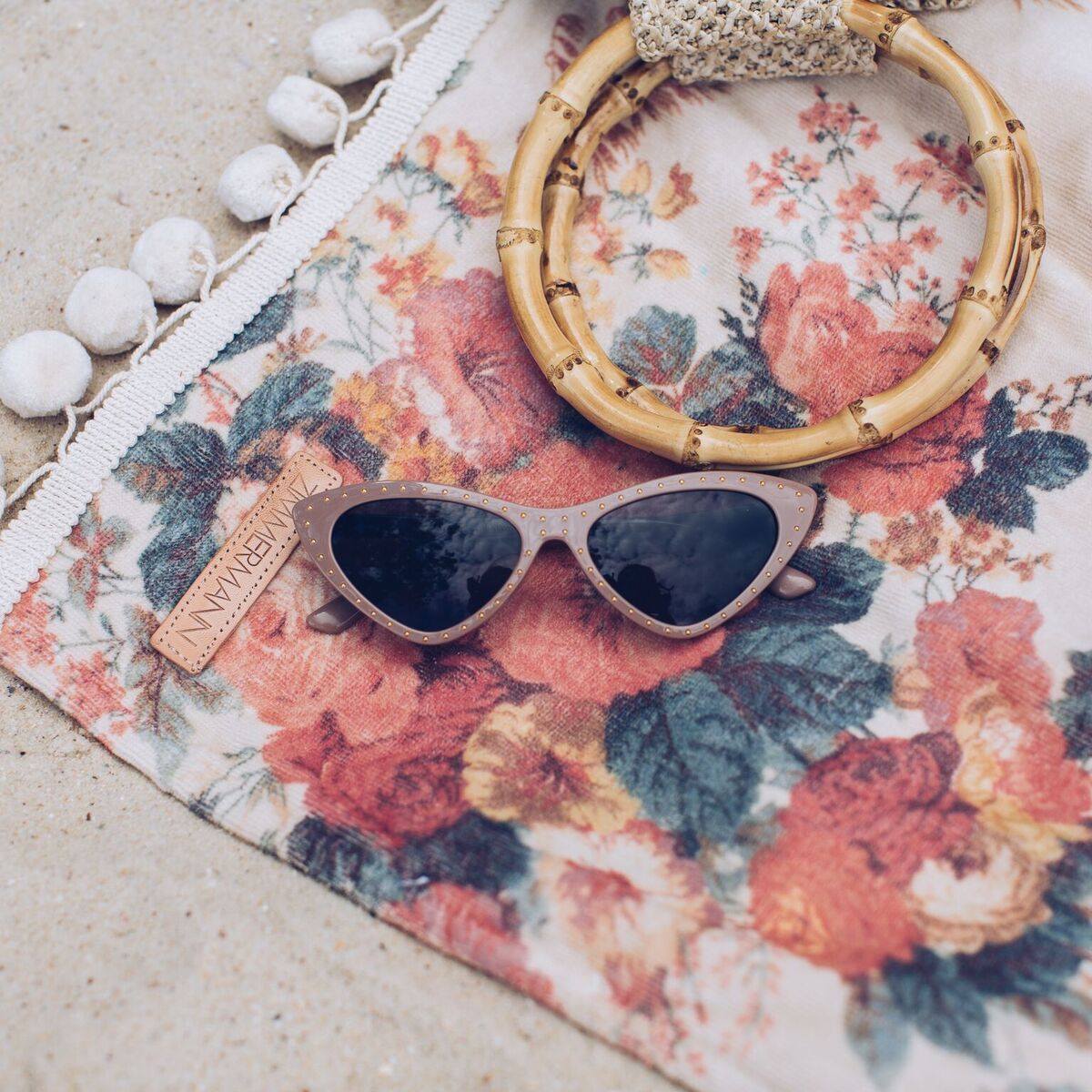 Paris Blush Sunglasses | Women's Coloured Frame Sunglasses