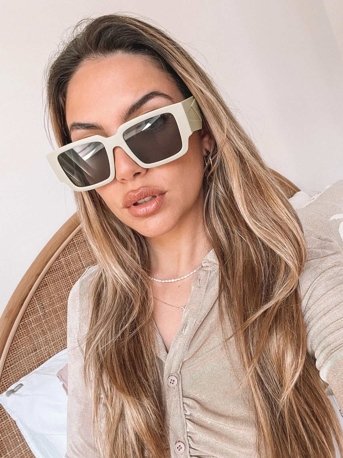Freya Green Sunglasses | Women's Coloured Frame Sunglasses
