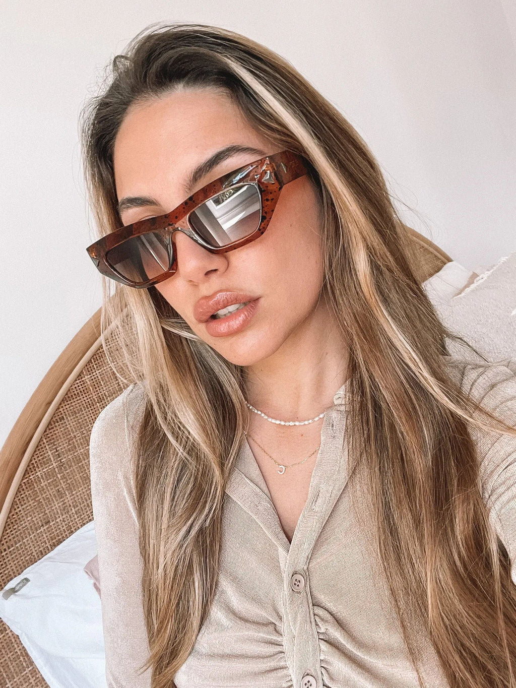 Millie Tortoise Sunglasses | Women's Round Tortoiseshell Sunglasses