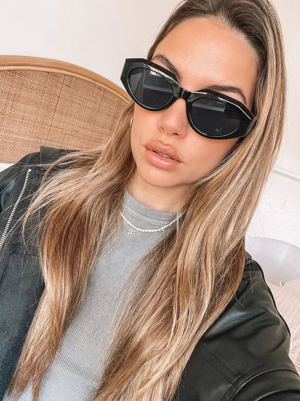 Yvette Black Sunglasses | Women's Classic Black Sunglasses