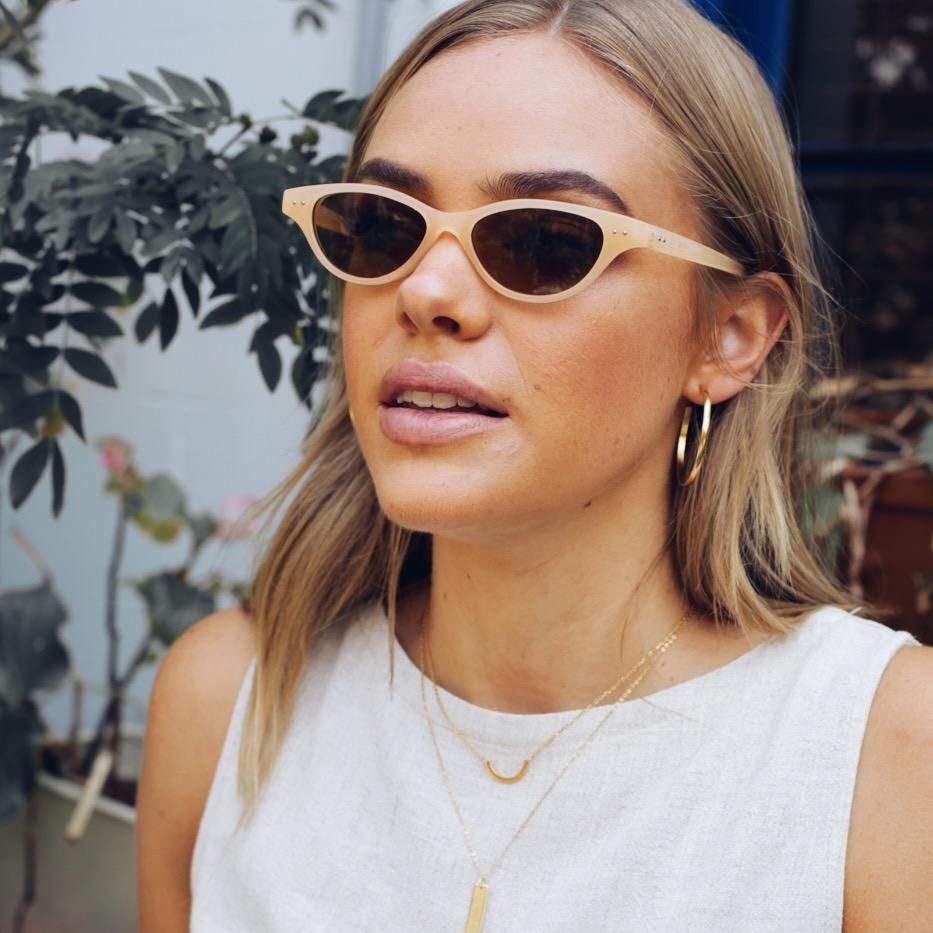 India Peach Sunglasses | Women's Coloured Frame Sunglasses