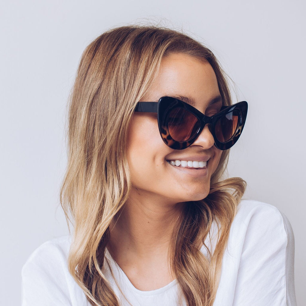Berlin Tortoise Sunglasses | Women's Gradient Lens Sunglasses