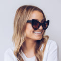 Berlin Tortoise Sunglasses | Women's Gradient Lens Sunglasses