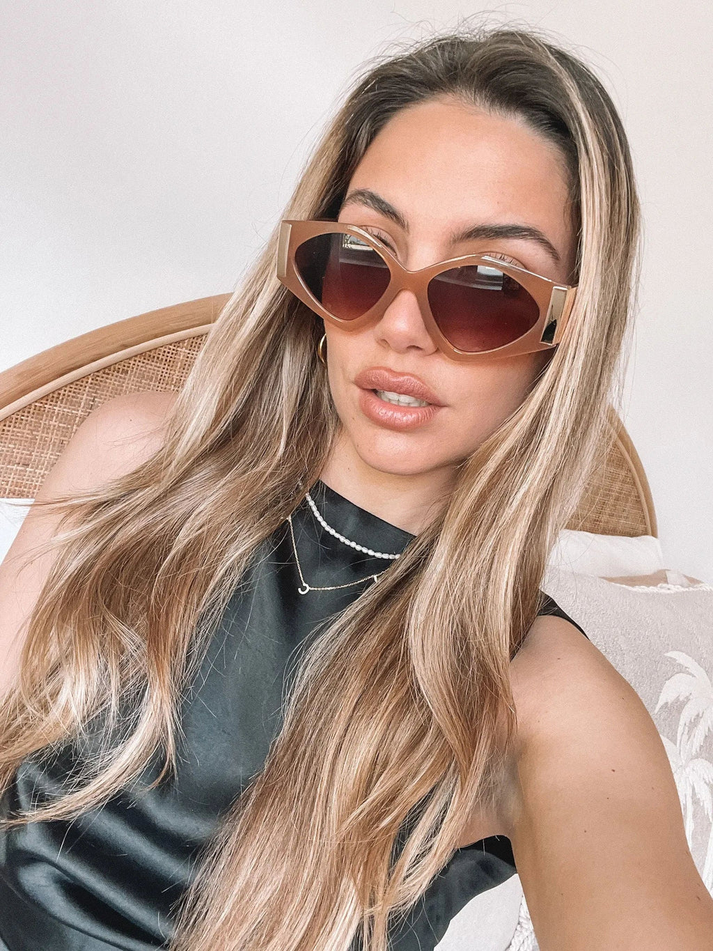 Alyssa Tan Sunglasses | Women's Cat Eye Sunglasses