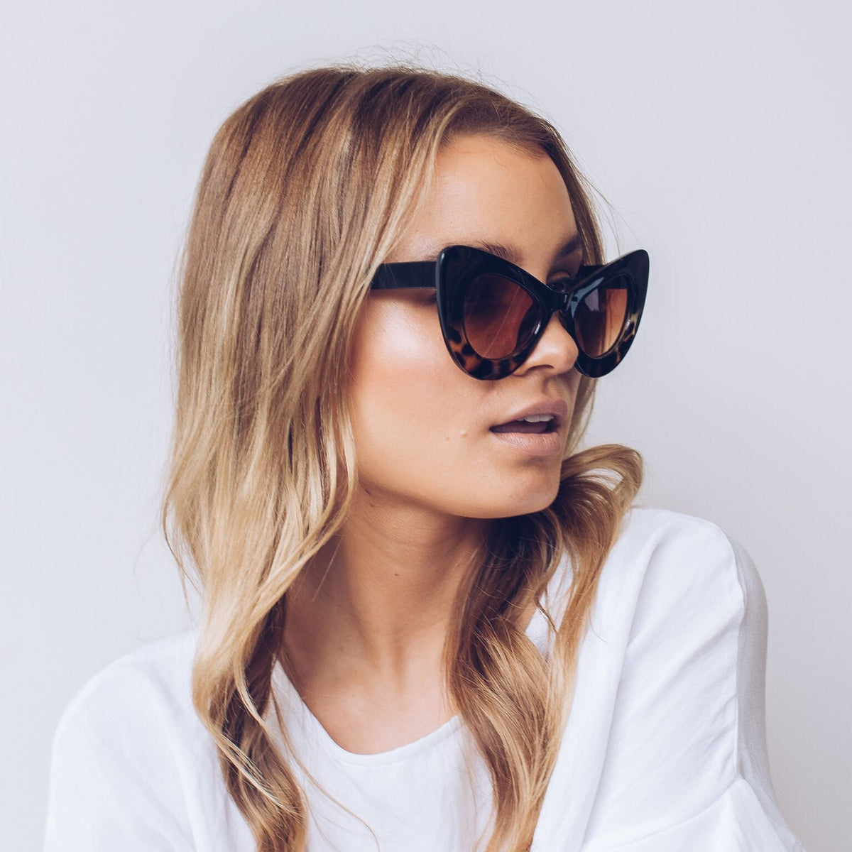 Berlin Tortoise Sunglasses | Women's Gradient Lens Sunglasses