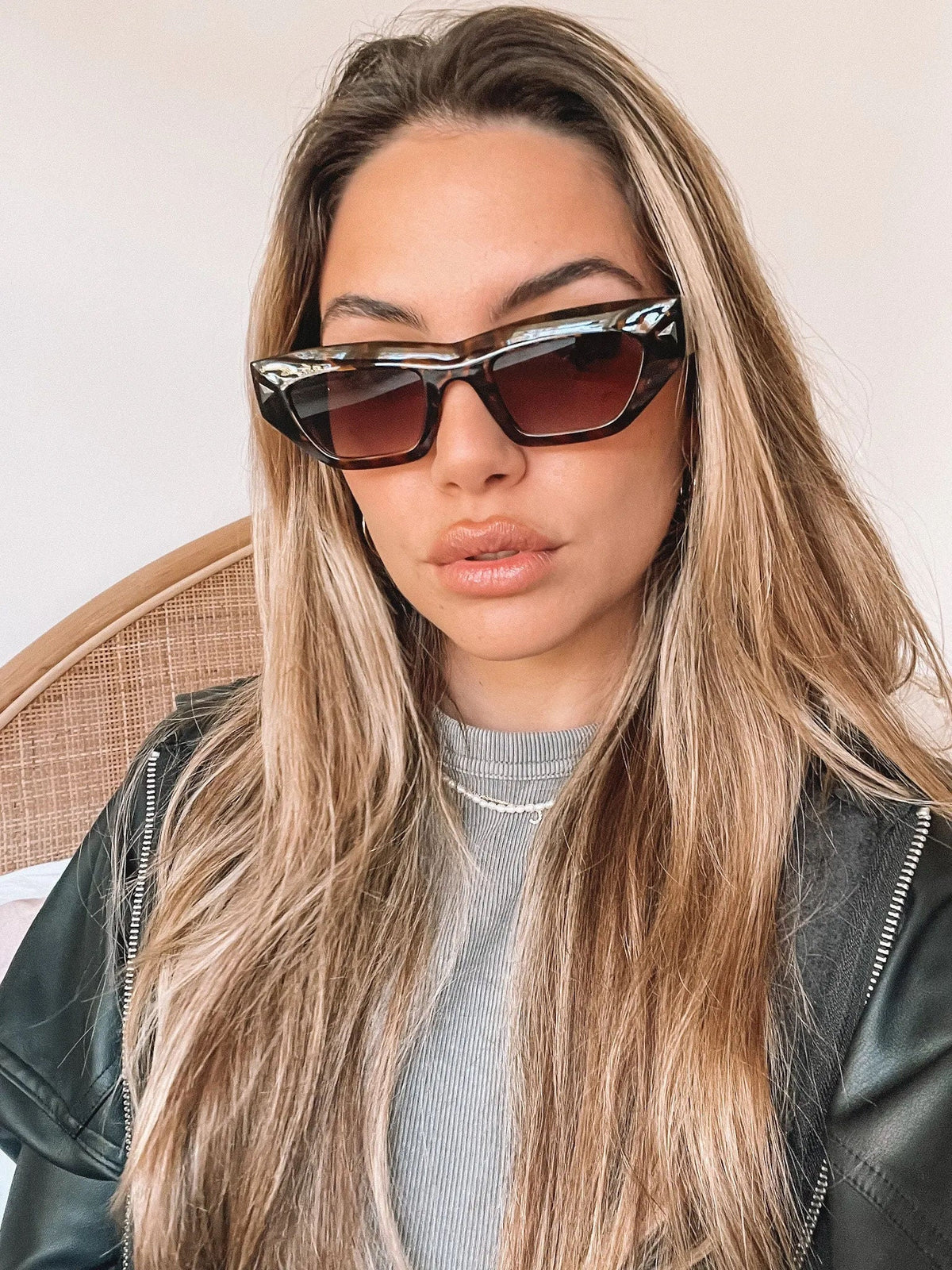 Millie Dark Tortoise Sunglasses | Women's Round Tortoiseshell Sunglasses