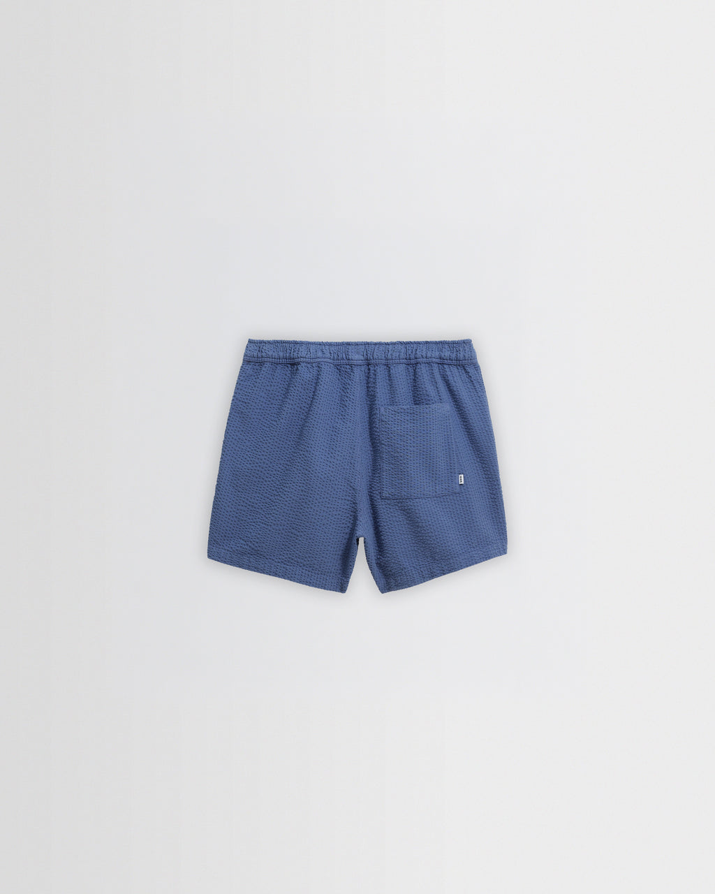 Mescal - Blue Cotton Seersucker Shorts