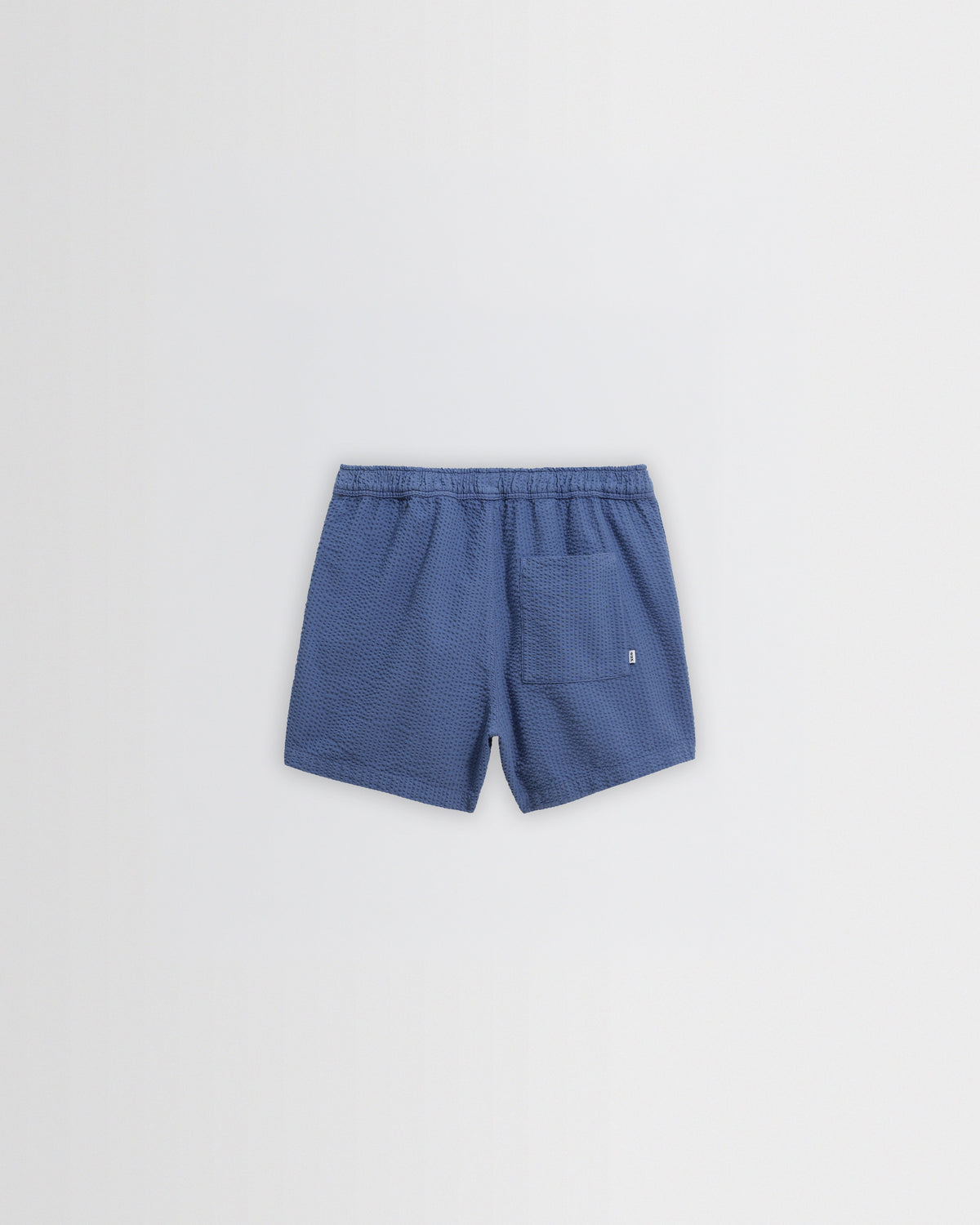 Mescal - Blue Cotton Seersucker Shorts