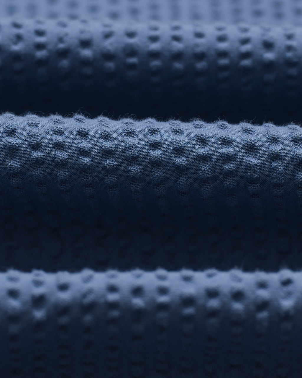 Mescal - Blue Cotton Seersucker Shorts