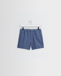 Mescal - Blue Cotton Seersucker Shorts