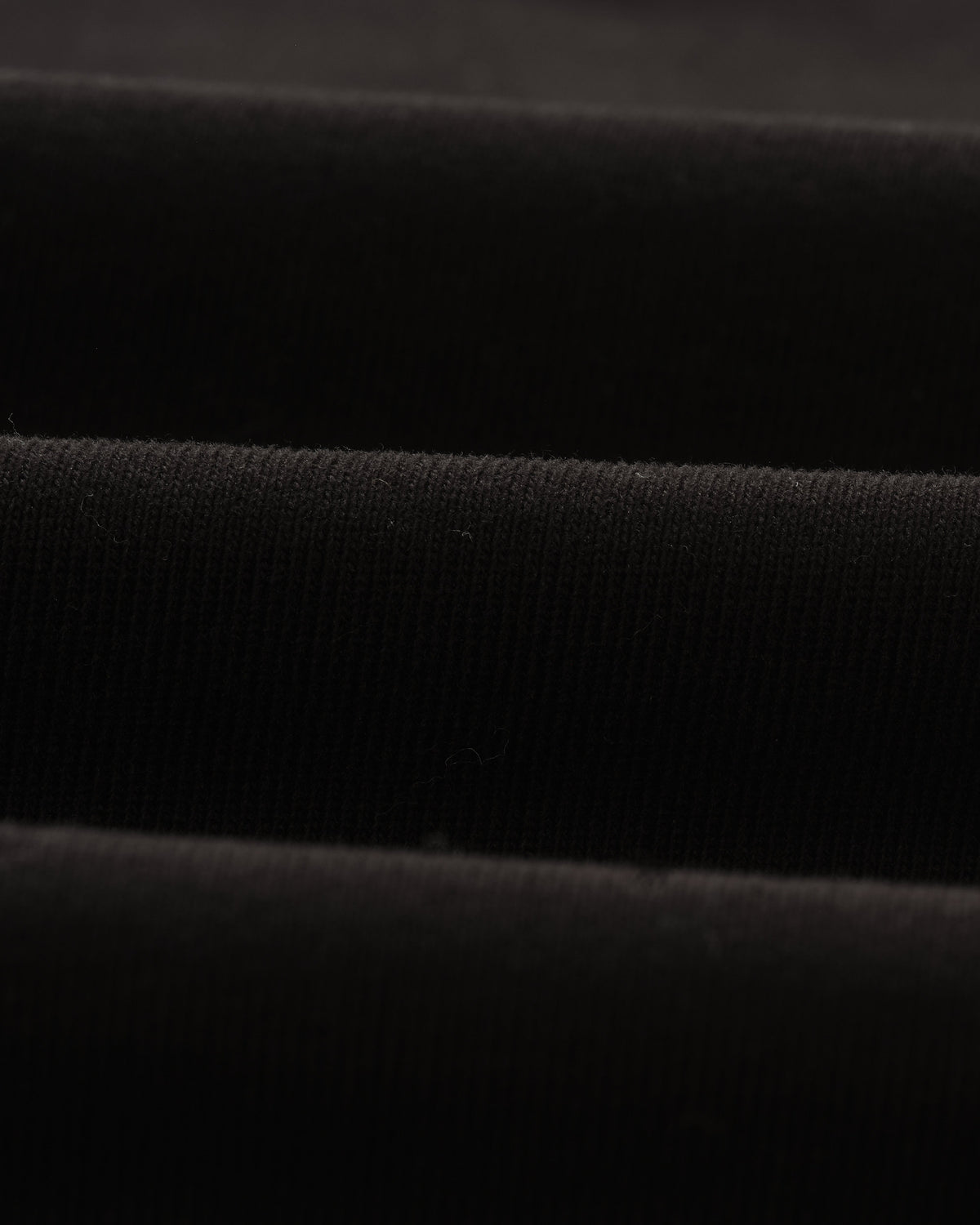 Milton - Black Organic Compact Cotton T-Shirt