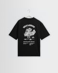Milton - Black Pizza Delivery Graphic T-Shirt