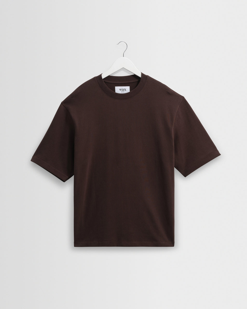 Milton - Dark Brown Organic Emorised Cotton T-Shirt