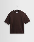 Milton - Dark Brown Organic Emorised Cotton T-Shirt