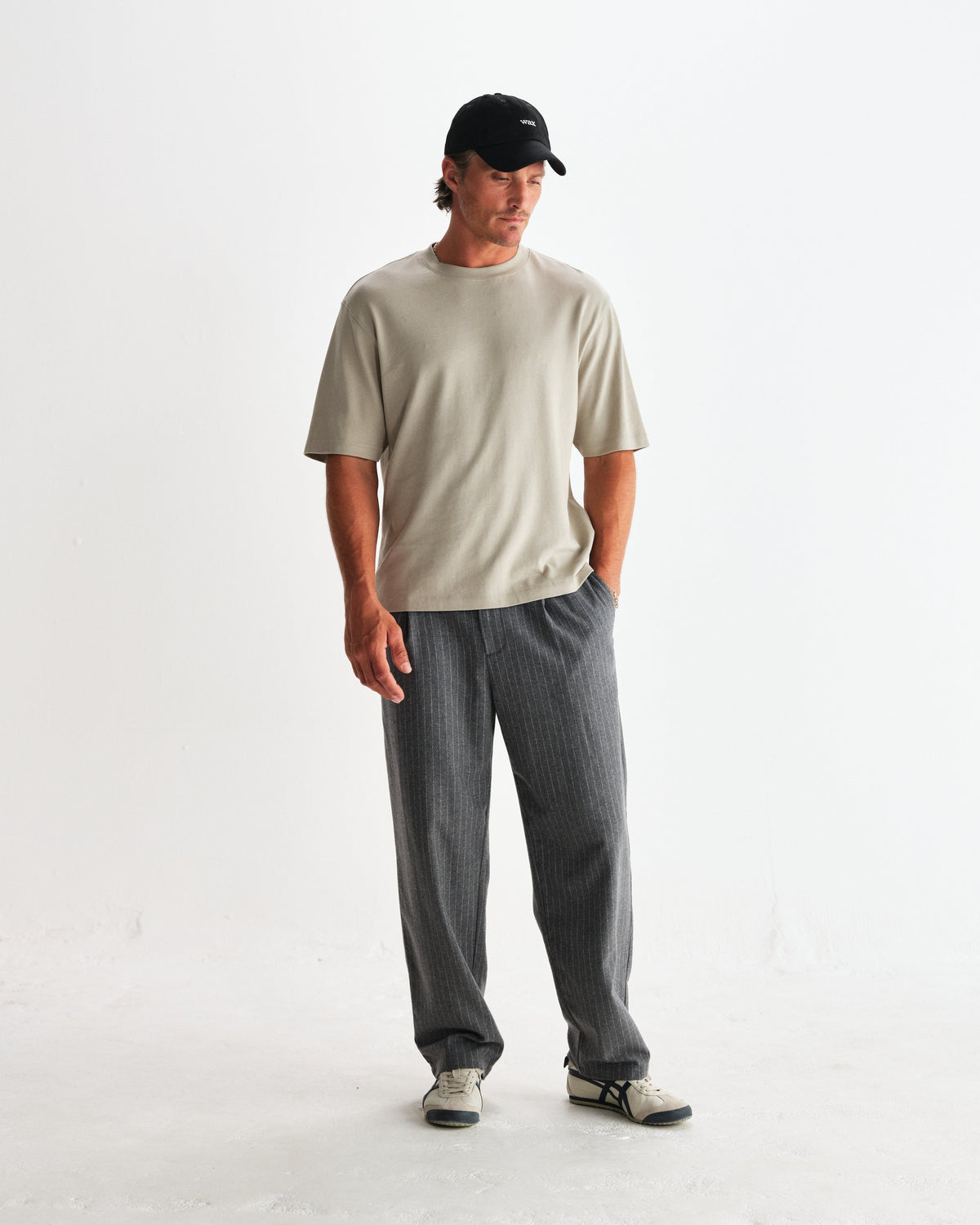 Milton - Light Sage Organic Emorised Cotton T-Shirt