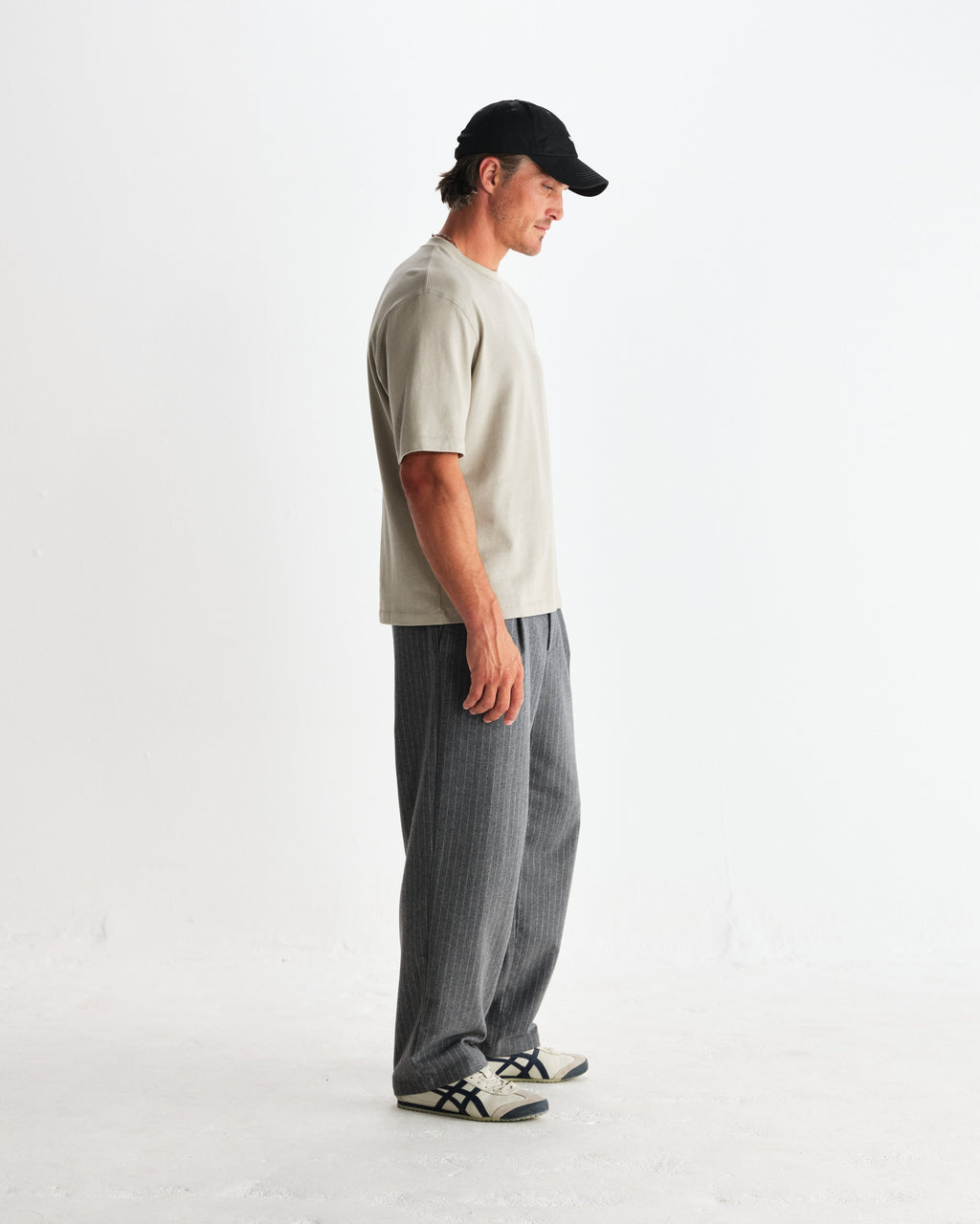 Milton - Light Sage Organic Emorised Cotton T-Shirt