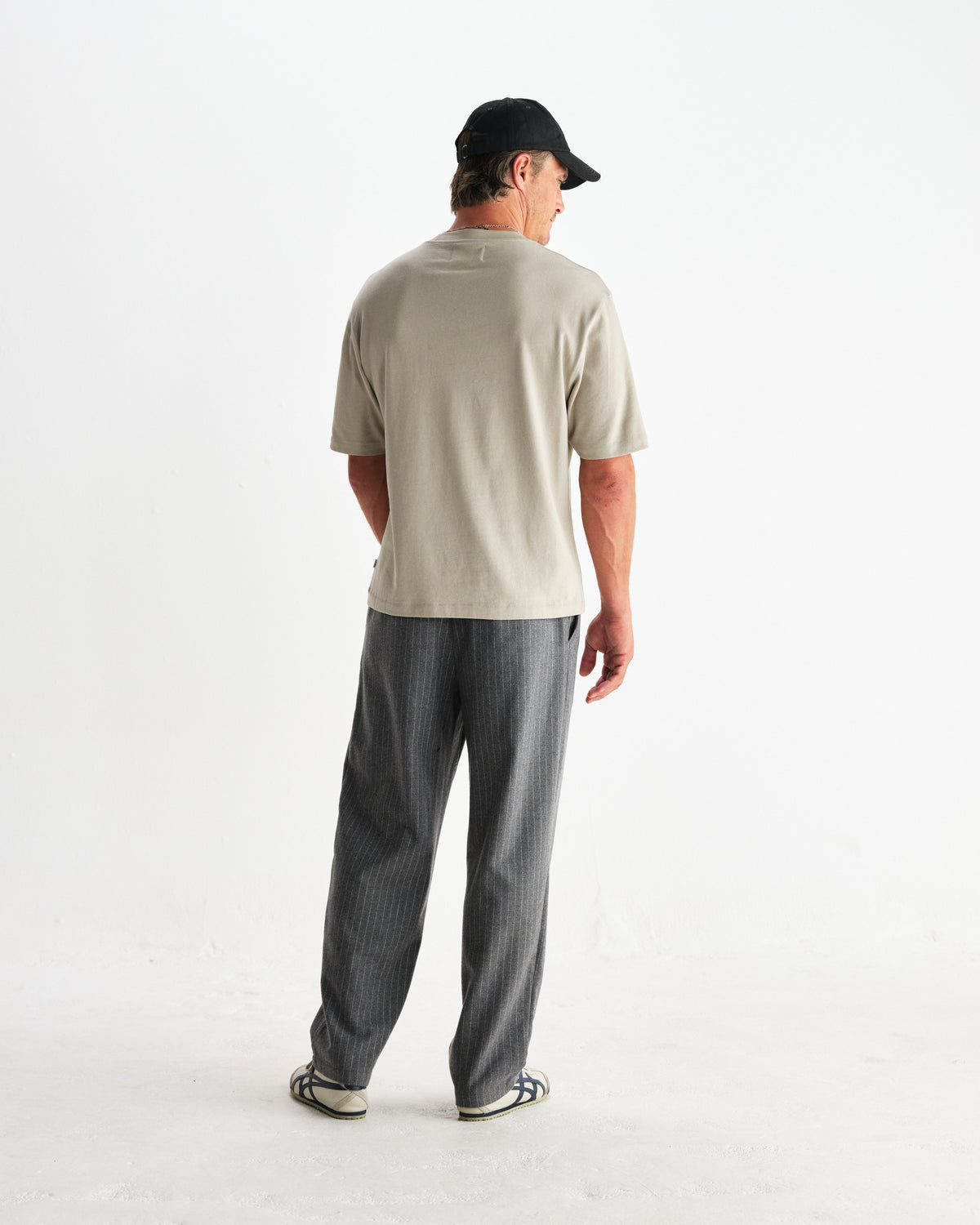 Milton - Light Sage Organic Emorised Cotton T-Shirt
