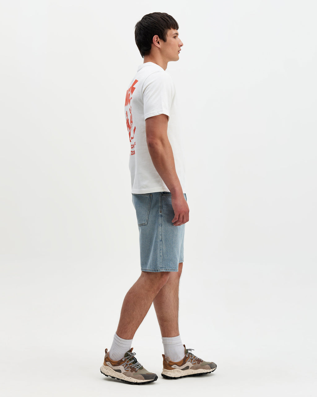 Milton - Off White Character Graphic T-Shirt