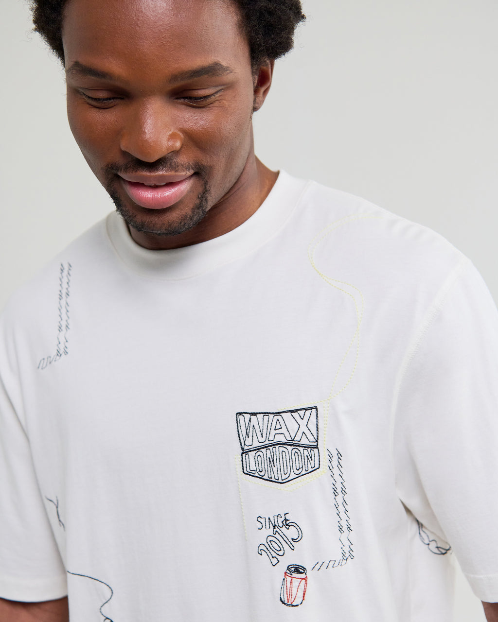 Milton - Off White Organic Cotton London Graphic T-Shirt