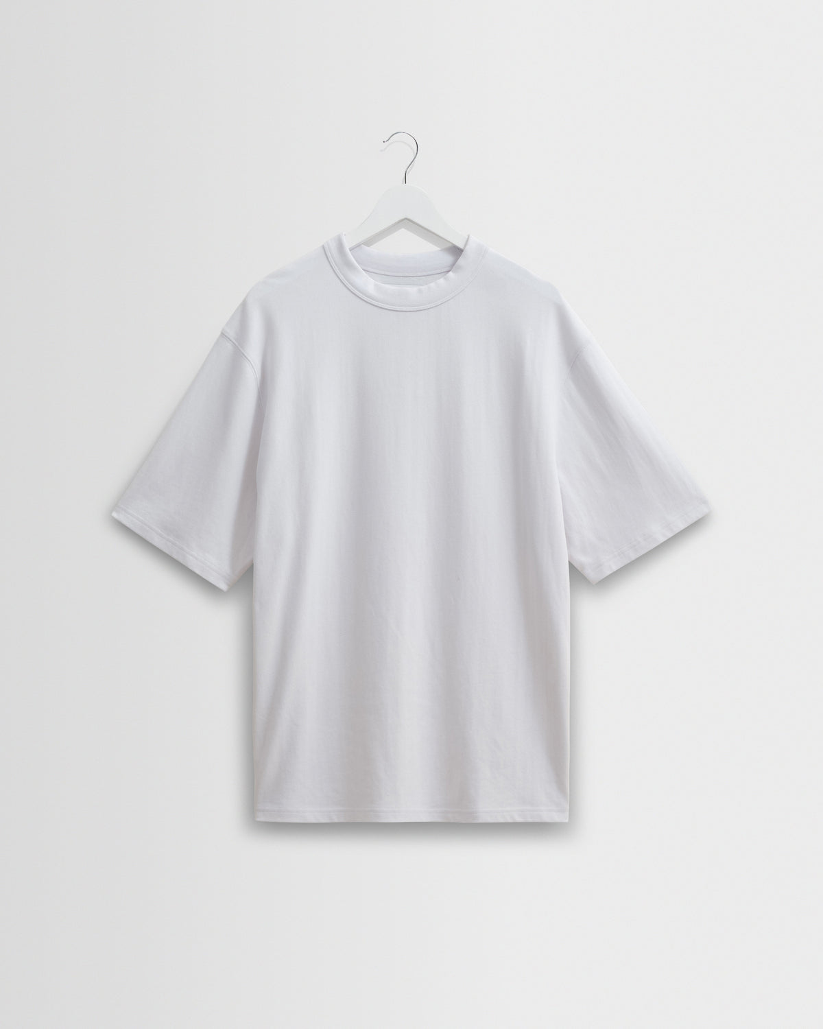 Milton - White Organic Compact Cotton T-Shirt