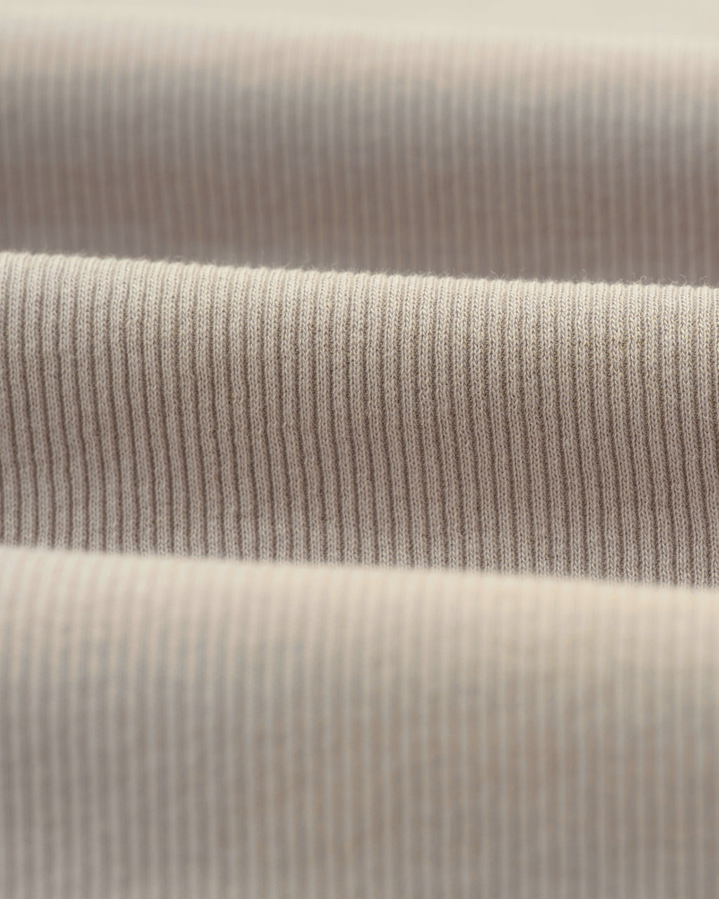 Montague - Ecru Ribbed Organic Cotton Vest