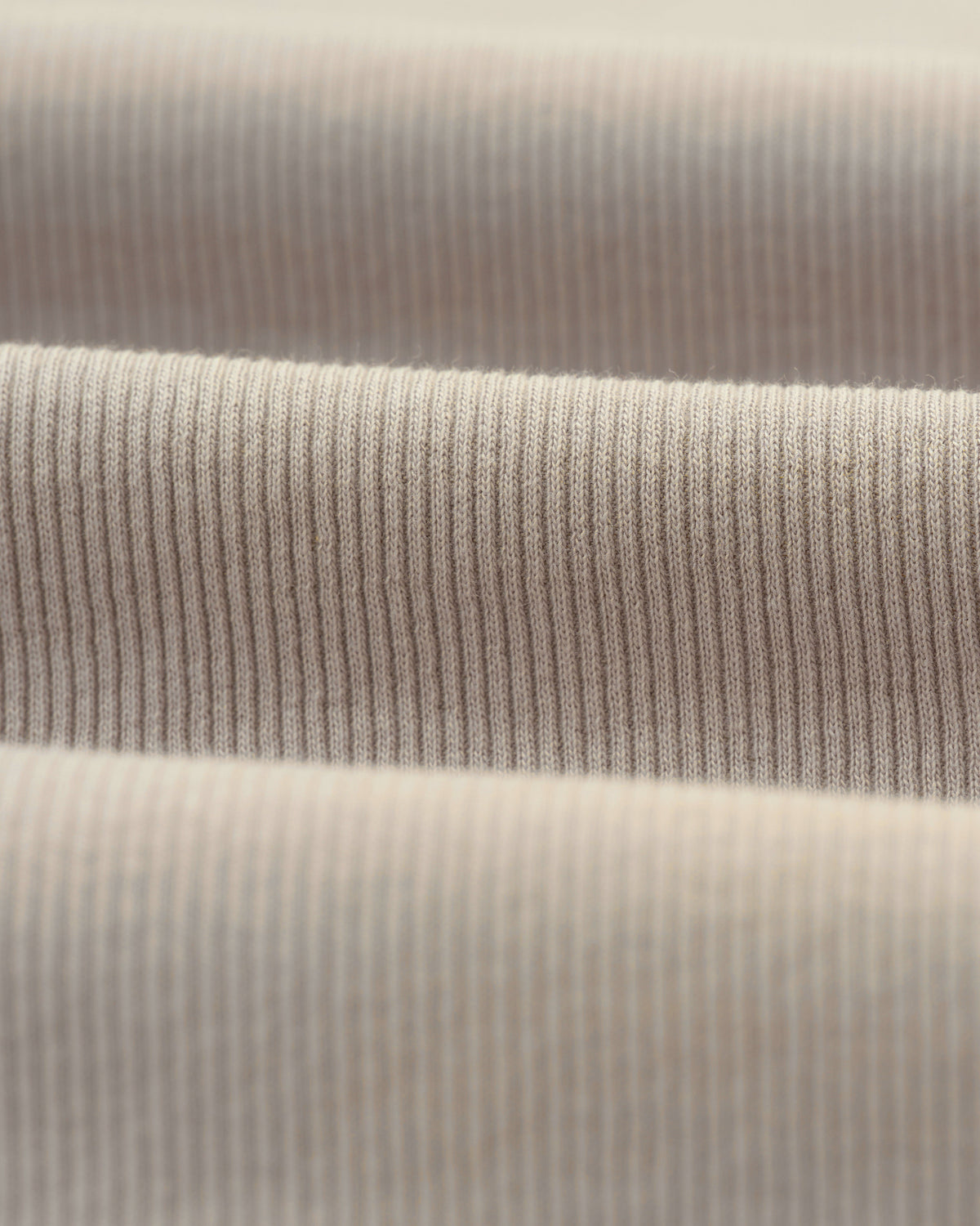 Montague - Ecru Ribbed Organic Cotton Vest