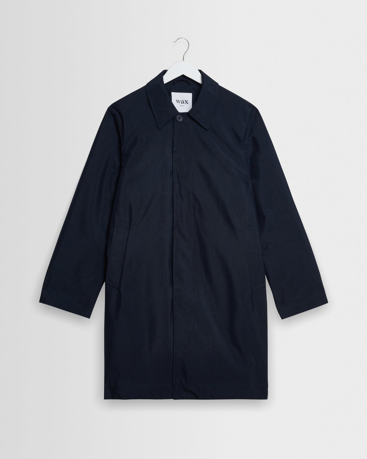 Navarino - Dark Navy Water Repellent Twill Mac