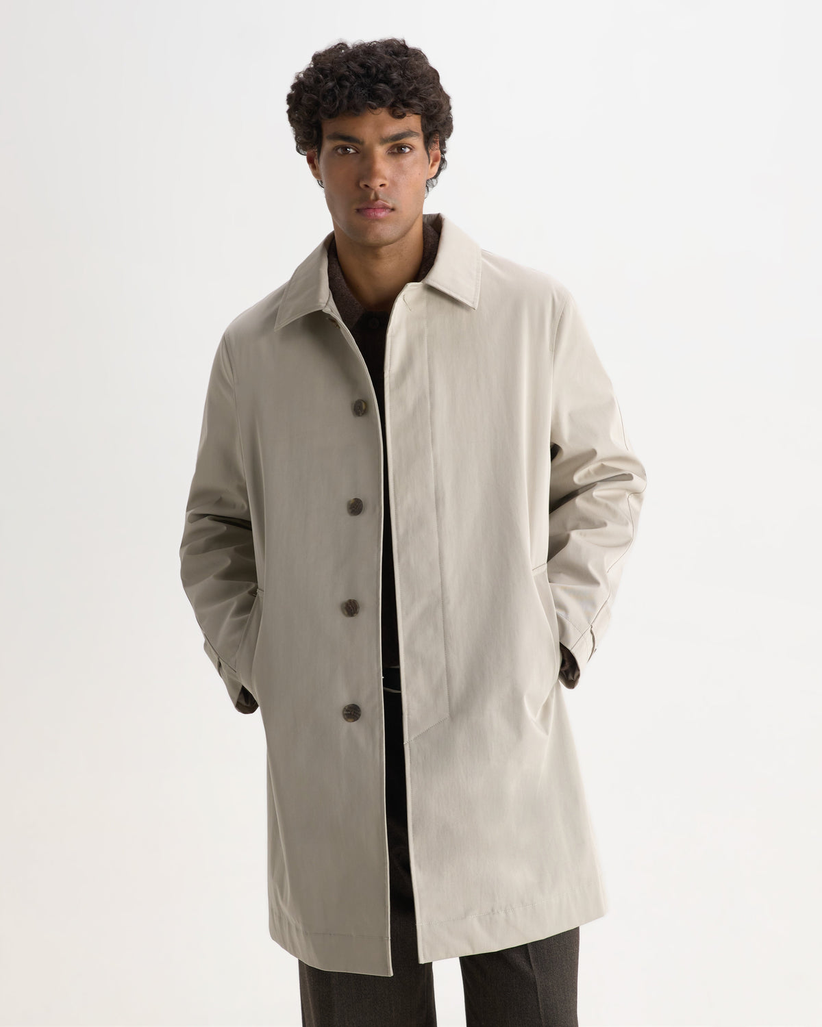 Navarino - Stone Water Repellent Twill Mac