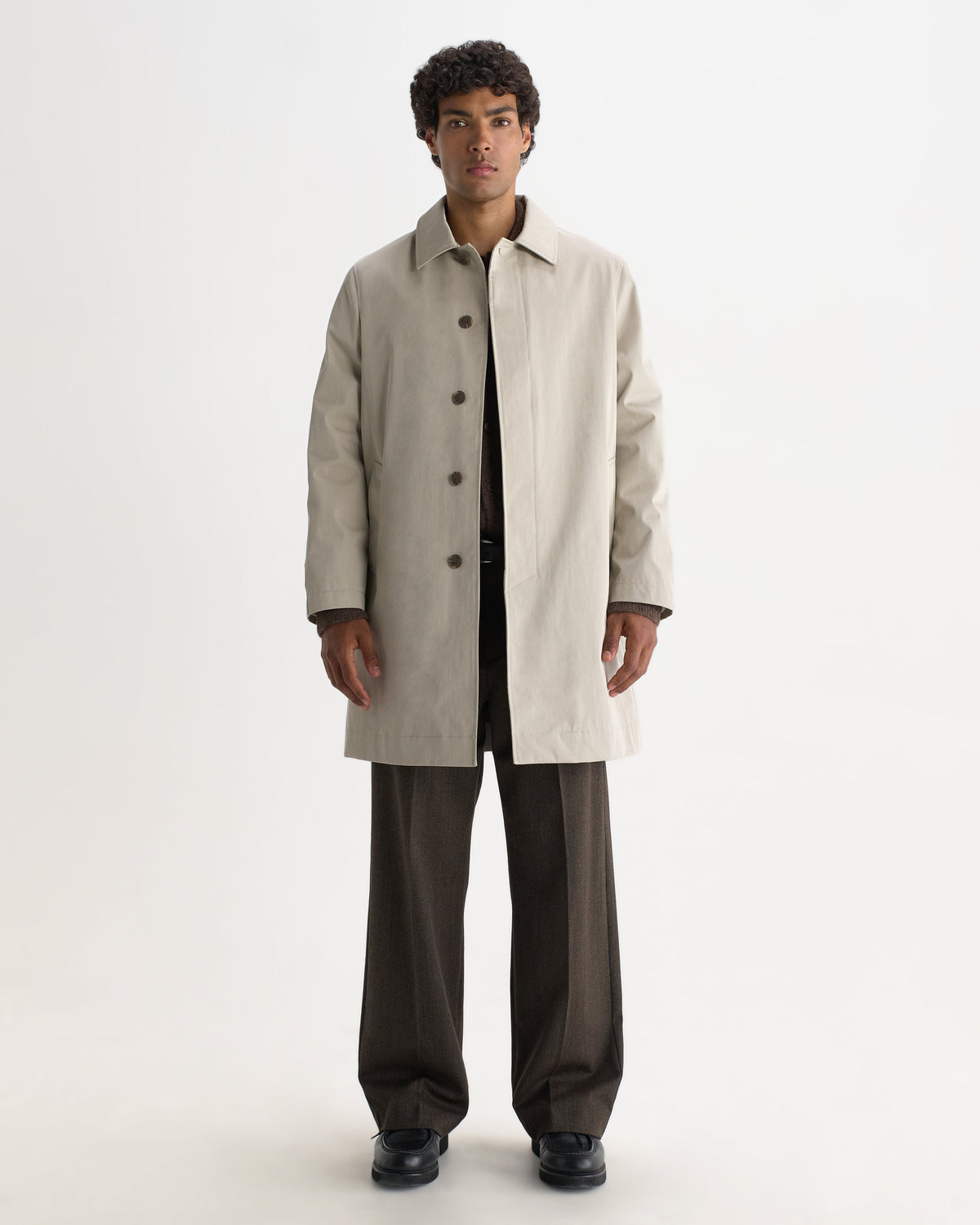 Navarino - Stone Water Repellent Twill Mac