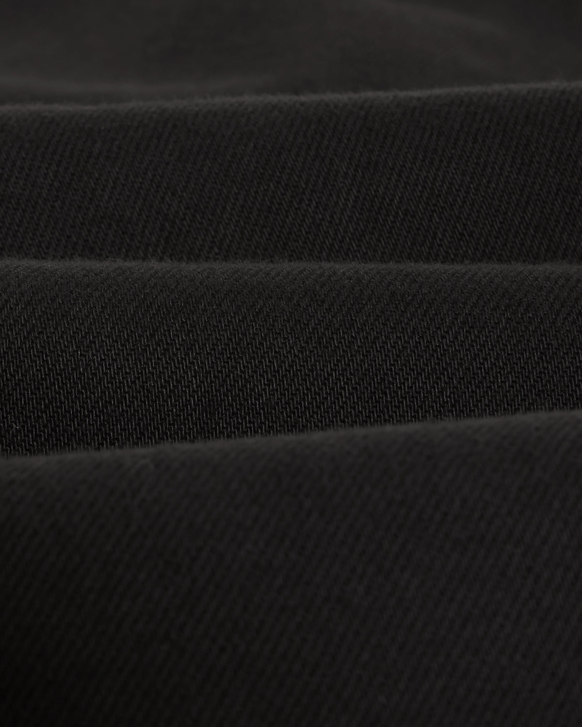 Hyde - Black Organic Cotton Twill Straight Fit Trousers