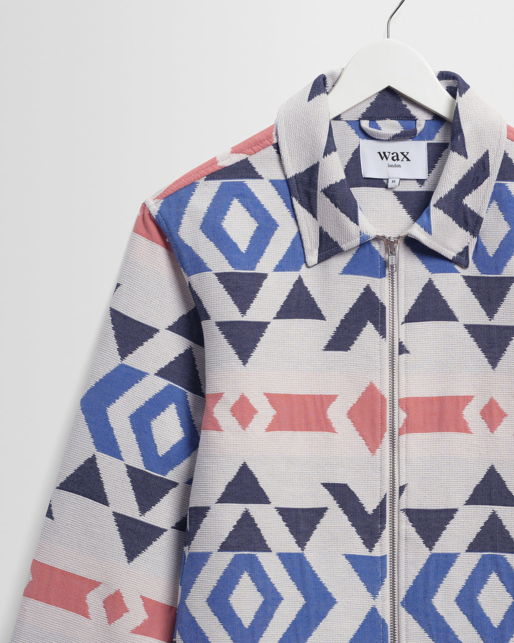 Park - Ecru And Multicolour Aztec Jacquard Jacket
