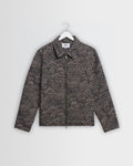 Park - Navy And Brown Wave Jacquard Jacket