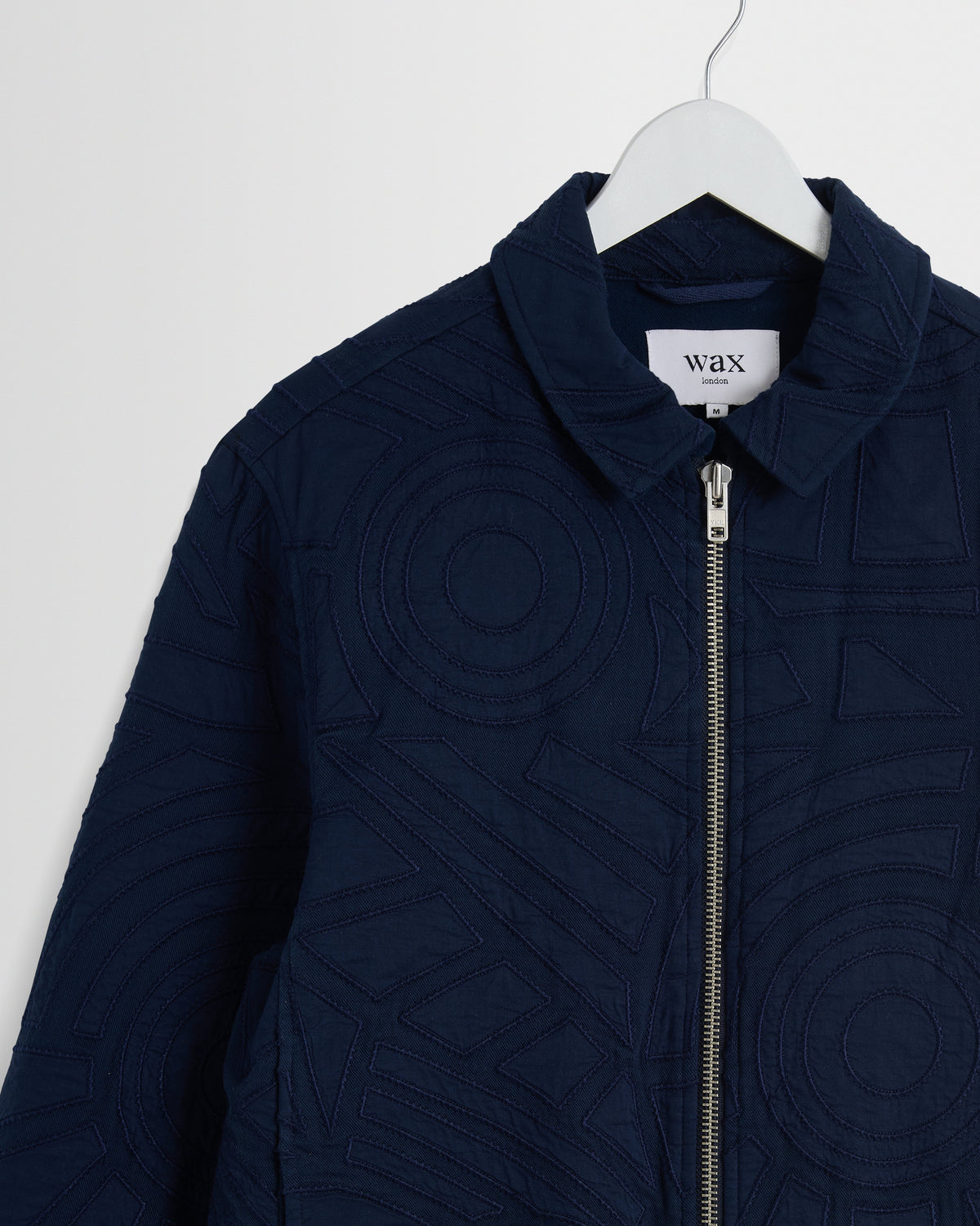 Park - Navy Tonal Applique Jacket
