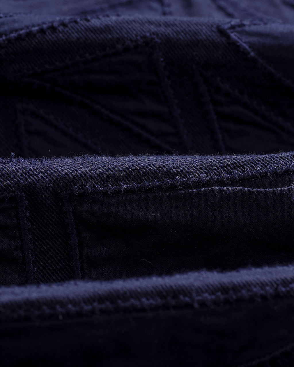 Park - Navy Tonal Applique Jacket