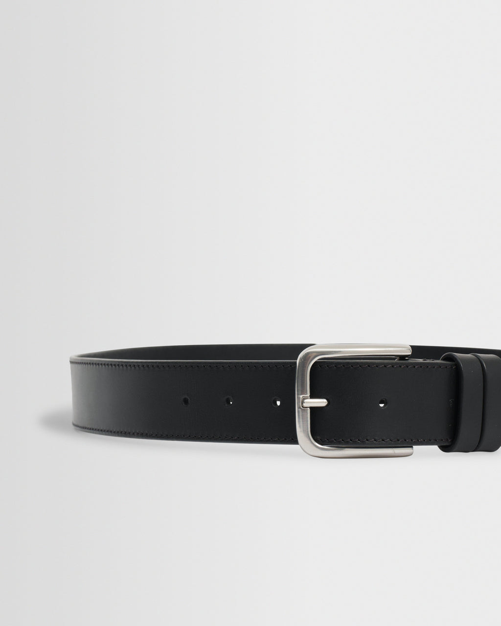Paton - Black Leather Belt