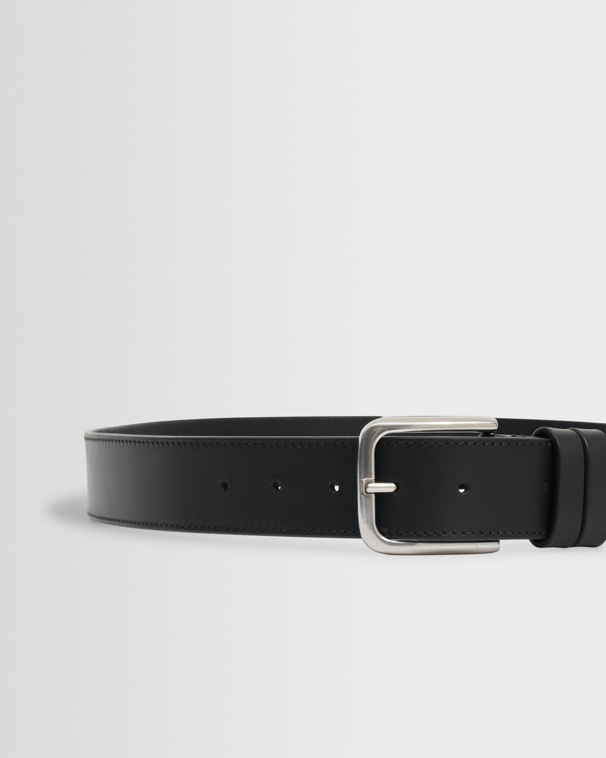 Paton - Black Leather Belt