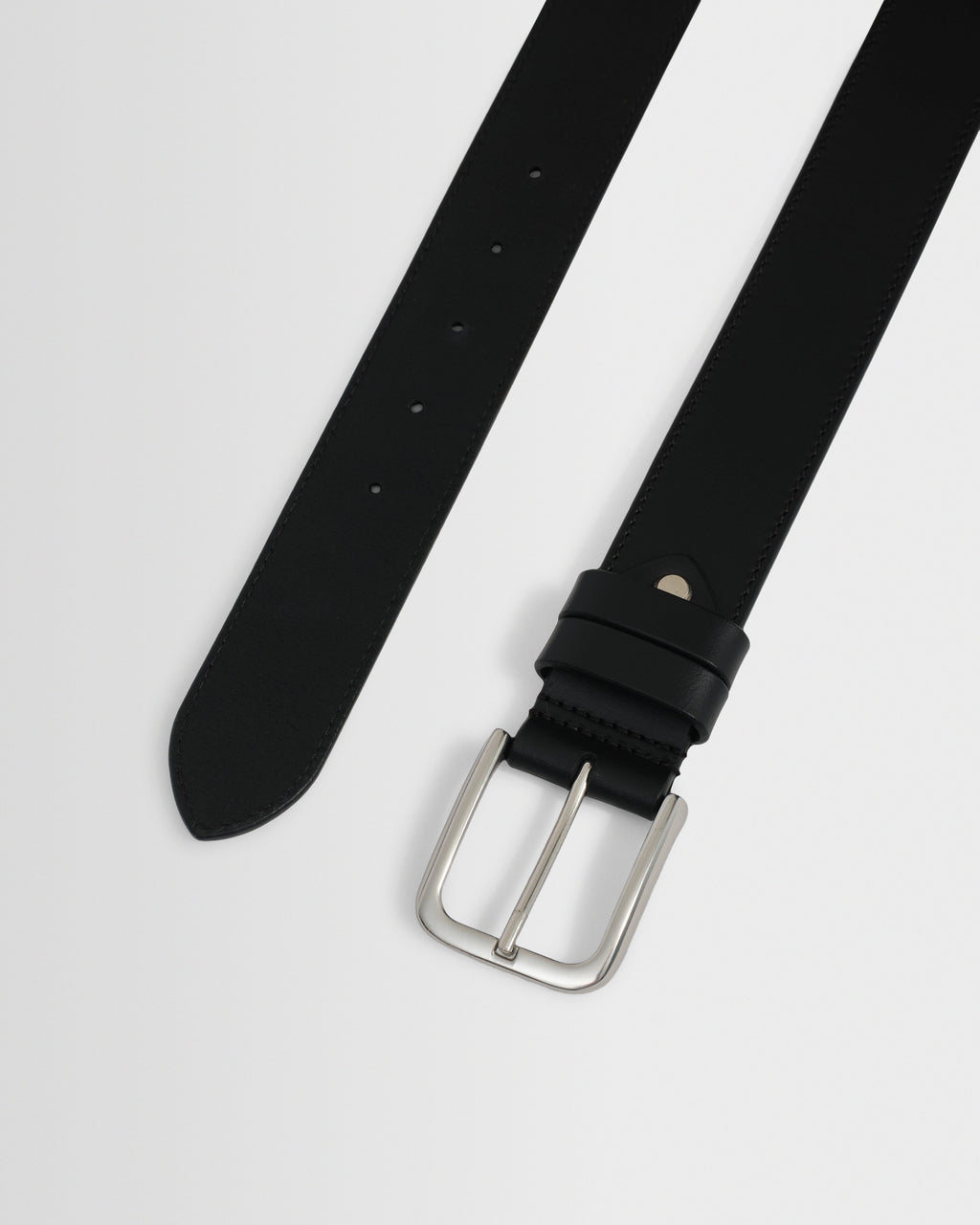 Paton - Black Leather Belt