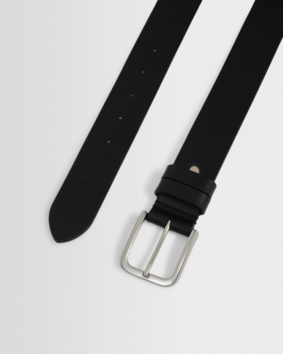Paton - Black Leather Belt