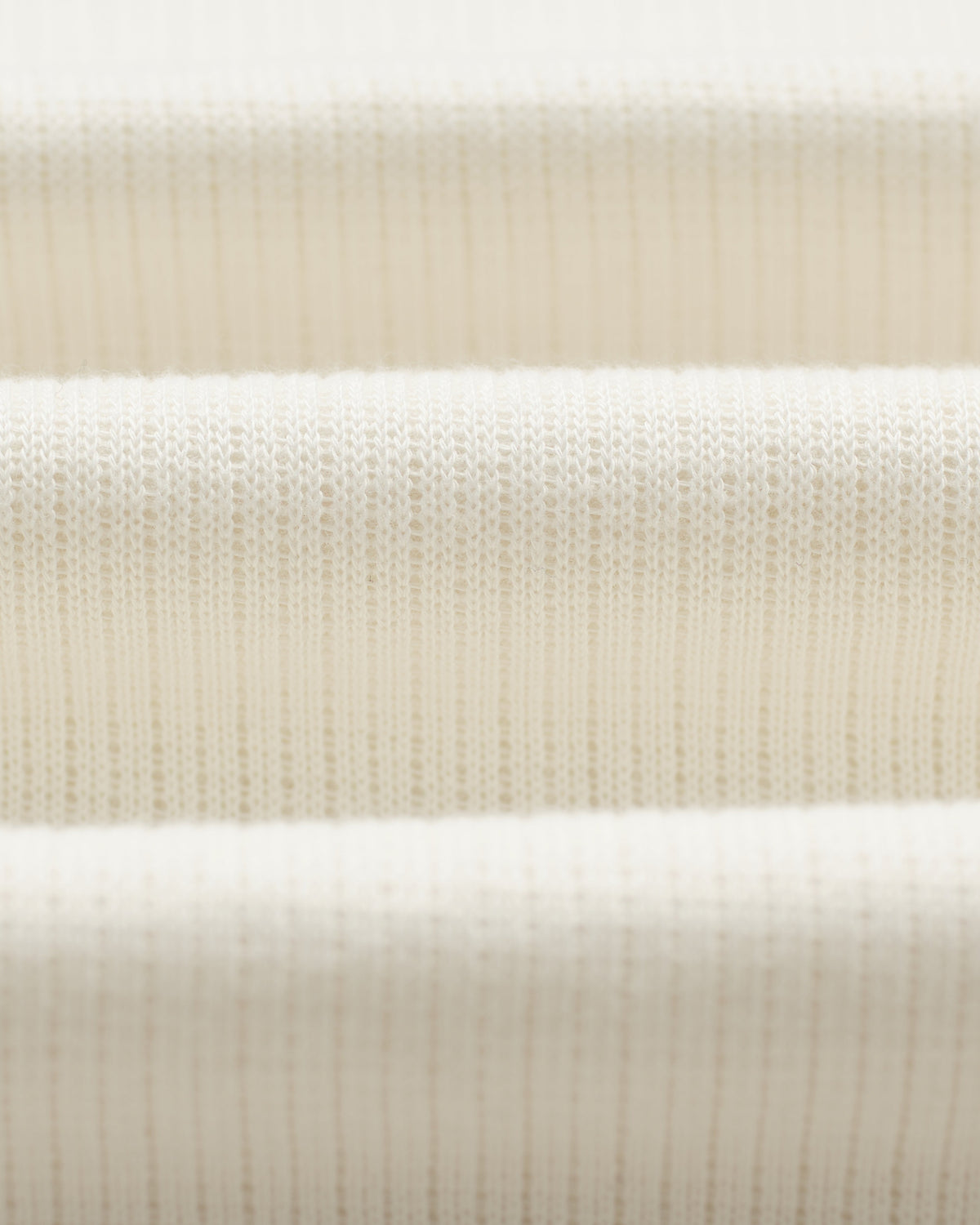 Pendal - Ecru And Blue Ribbed Organic Cotton Polo Shirt